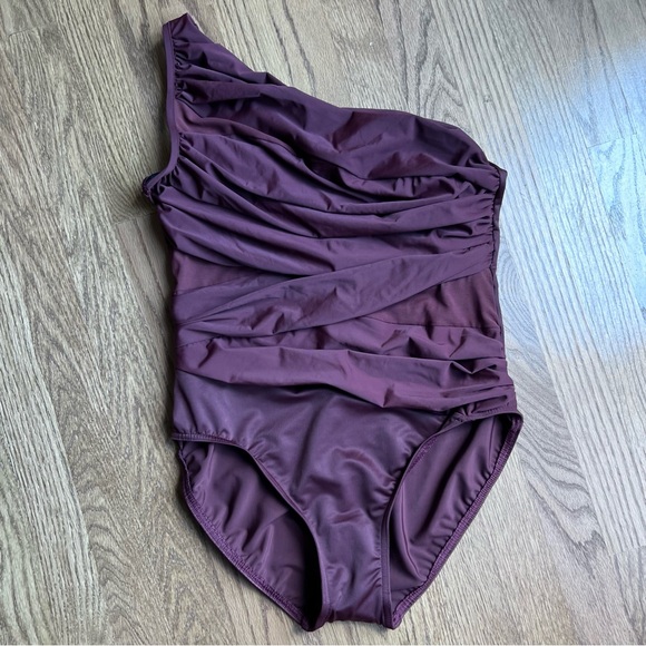 NEW Miraclesuit Jenna One Piece Sz 14 - Picture 6 of 6